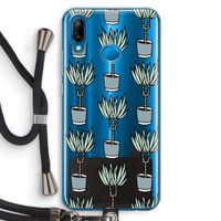 Boompje: Huawei P20 Lite Transparant Hoesje met koord