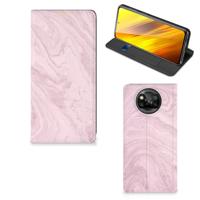 Xiaomi Poco X3 Pro | Poco X3 | Standcase | Marble Pink - Origineel Cadeau Vriendin