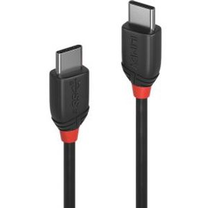 Lindy 36905 USB-kabel 0,5 m USB 3.2 Gen 1 (3.1 Gen 1) USB C Zwart