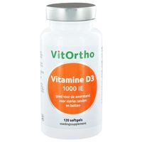 VitOrtho Vitamine D3 1000 IE (120 softgels)