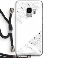 Biggest stripe: Samsung Galaxy S9 Transparant Hoesje met koord