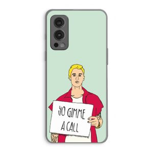 Gimme a call: OnePlus Nord 2 5G Transparant Hoesje