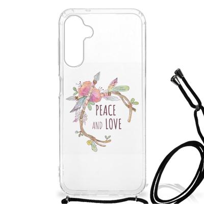 Samsung Galaxy A14 5G Stevig | Bumper Hoesje | Boho Text Samsung Galaxy A14 5G Stevig | Bumper Hoesje | Boho Text