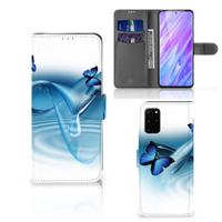 Samsung Galaxy S20 Plus Telefoonhoesje met Pasjes Vlinders - thumbnail