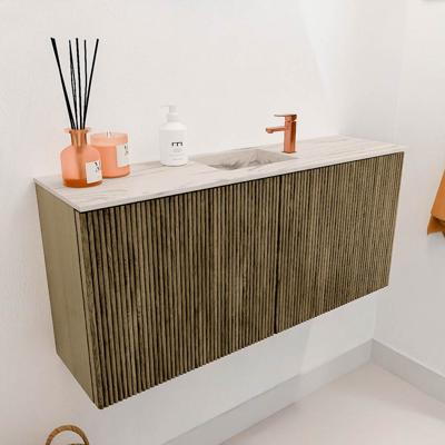Toiletmeubel Mondiaz Joya Dlux | 90 cm | Meubelkleur Dusk | Faye wastafel Nata Wasbak Midden | 1 kraangat