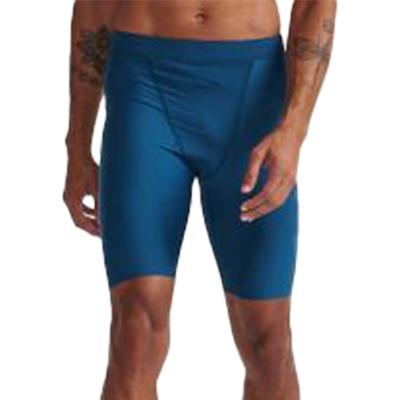 2XU Aero 9 inch tri shorts blauw/wit heren