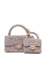 CHANEL Pre-Owned lot de sacs en tweed (1995-1996) - Violet