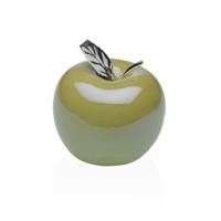 Decoratieve figuren Versa Groen Appel 10,5 X 10,2 X 10,5 CM Decoratieve figuren