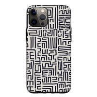 Moroccan Print: iPhone 12 Pro Tough Case