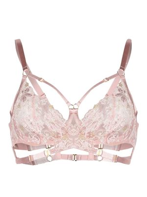 Bordelle soutien-gorge Vita en dentelle - Rose