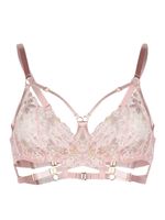 Bordelle soutien-gorge Vita en dentelle - Rose - thumbnail