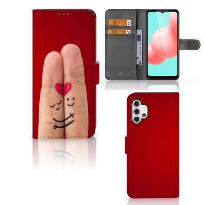 Samsung Galaxy A32 5G | Wallet Case | met Pasjes | Liefde - Origineel Romantisch Cadeau