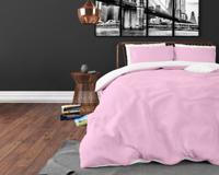 Sleeptime Twin Face Roze/Wit 200 x 200/220 cm