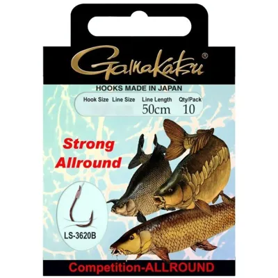 Gamakatsu G-3620B Allround Strong 50cm #6 0.28mm