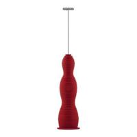 Alessi Pulcina Melkopschuimer - Oplaadbaar - Rood