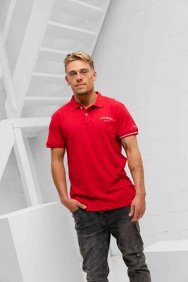 Iceberg Basic Polo Heren Rood - Maat S - Kleur: RoodGrijs | Soccerfanshop