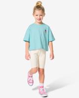 HEMA Kinder Korte Leggings Rib Kersen - 2 Stuks Roze (roze)
