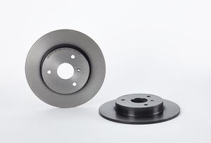 Remschijf COATED DISC LINE BREMBO, Remschijftype: Massief, u.a. für Smart