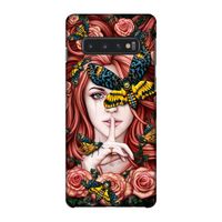 Lady Moth: Samsung Galaxy S10 4G Volledig Geprint Hoesje