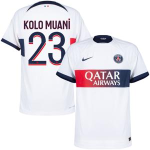 Paris Saint Germain Dri Fit ADV Match Shirt Uit 2023-2024 + Kolo Muani 23