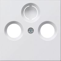Gira inzetplaat centrale antenne mat wit