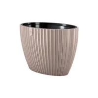 Vita bloempot Mika ovaal 40 taupe