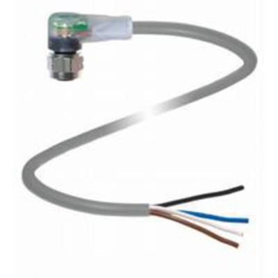 Pepperl+Fuchs 108165 Kabeldoos M12 Aantal polen (sensoren): 4 Bus, haaks 10.00 m 1 stuk(s)
