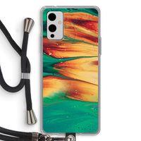 Green Inferno: OnePlus 9 Transparant Hoesje met koord