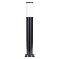 240v sokkellamp lech 2 rvs h65 cm zw - Ks verlichting