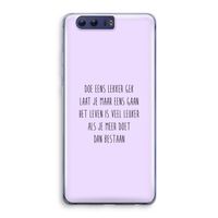 Gek: Honor 9 Transparant Hoesje