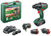 Bosch Groen AdvancedImpact 18 Accu Klopboorschroevendraaier met 2 standen | Set | 18V | 2,5 Ah accu + lader | In transportkoffer - 06039B510A - thumbnail