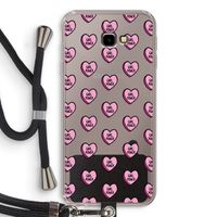 GIRL POWER: Samsung Galaxy J4 Plus Transparant Hoesje met koord
