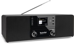 TechniSat DigitRadio 370 CD BT, schwarz Persoonlijk Analoog & digitaal Zwart