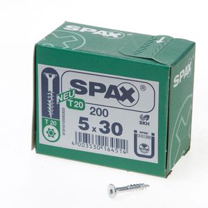 Spax pk t20 geg dd 5,0x30(200)