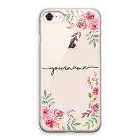 Rozen: iPhone 8 Transparant Hoesje