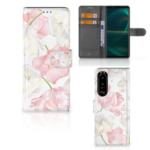 Sony Xperia 5III Hoesje Lovely Flowers