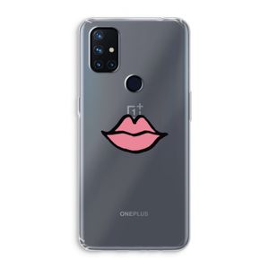Kusje: OnePlus Nord N10 5G Transparant Hoesje