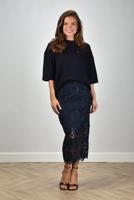 Rotate rok 1150341725 navy blazer