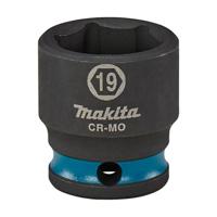 Makita E-16003 Impact Black Krachtdop 3/8" kort | 19 mm Makita E-16003 Impact Black Krachtdop 3/8" kort | 19 mm