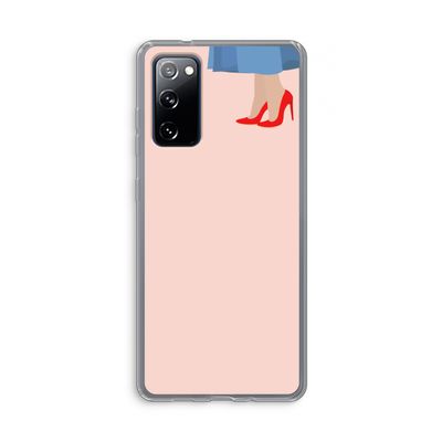High heels: Samsung Galaxy S20 FE / S20 FE 5G Transparant Hoesje