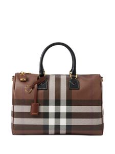 Burberry sac à main médium à carreaux - Marron