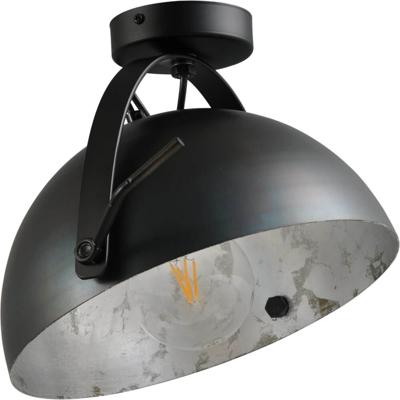Masterlight Landelijke plafondlampLarino 30 zwart met zilver - 5199-30-37-B