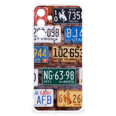 Samsung Galaxy A25 Anti-shock Hoesje met foto Kentekenplaten Samsung Galaxy A25 Anti-shock Hoesje met foto Kentekenplaten