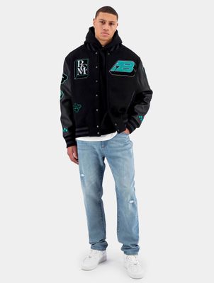 Black Bananas / Baseball jack Apex in zwart