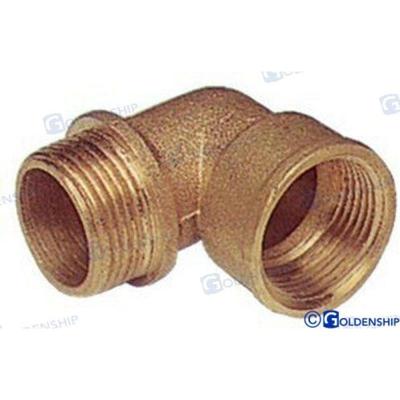 Codo macho/hembra latón GS30178 - CODO 90º 3""