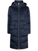 Tommy Hilfiger doudoune oversize à logo embossé - Bleu - thumbnail