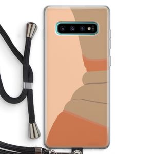 Bikini: Samsung Galaxy S10 Plus Transparant Hoesje met koord