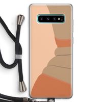 Bikini: Samsung Galaxy S10 Plus Transparant Hoesje met koord