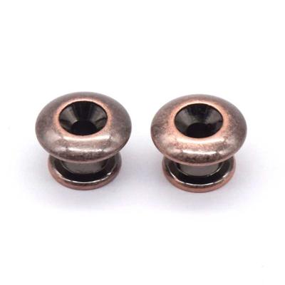 AxLabs KD2E1007AB Small Strap Buttons Rounded Top Antique Bronze (Set van 2)
