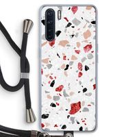 Terrazzo N°12: Oppo A91 Transparant Hoesje met koord